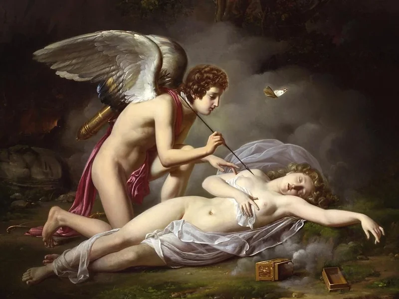 1795-Michel Philibert Genod - Amore e Psiche, 1827